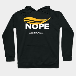 Trump Nope Biden Harris 2024 Election Hoodie